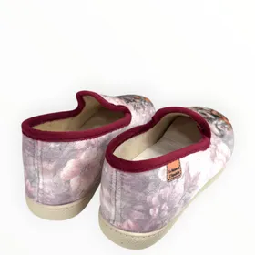 Slippers Ecureuil Red Textile