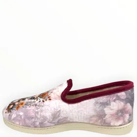 Slippers Ecureuil Red Textile