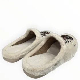 Slippers Mule Beige Textile