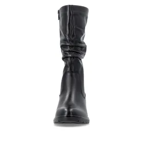 Remonte Mid-Calf Boots Black Leather