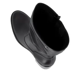 Remonte Mid-Calf Boots Black Leather