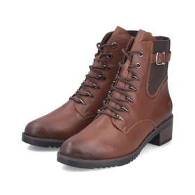 Rieker Arabela Weaving Bottines Cognac