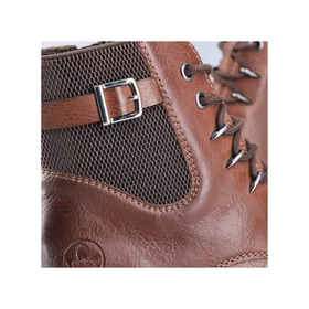 Rieker Arabela Weaving Bottines Cognac