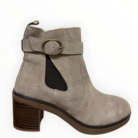 Dozo Fay 10 Bottines Taupe Daim