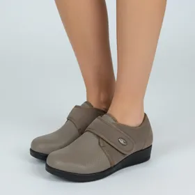 Fly Flot Slippers Taupe Textile