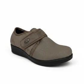 Fly Flot Slippers Taupe Textile