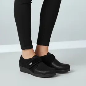 Fly Flot Slippers Textile Black