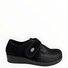 Fly Flot Slippers Textile Black