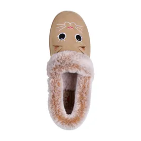 Skechers BOBS Too Cozy - Meow Pajamas Slippers Camel
