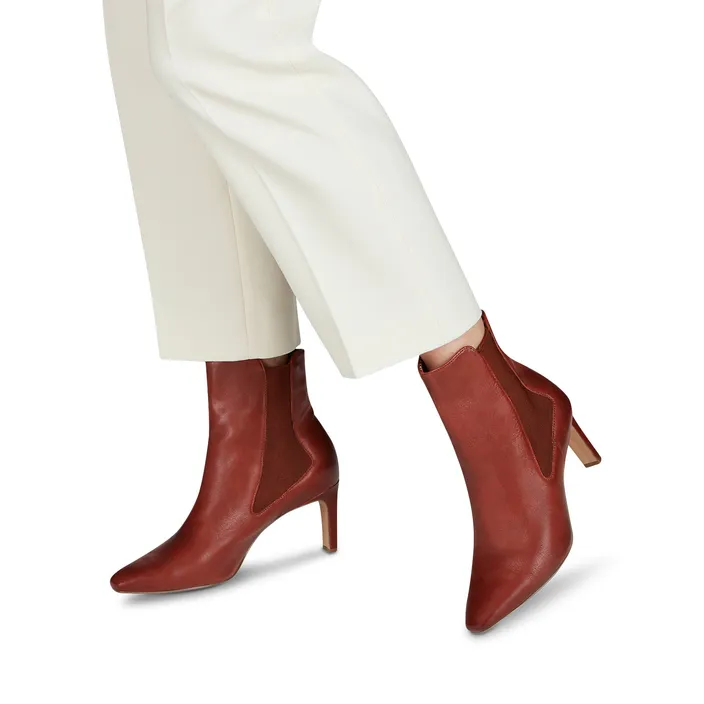 Tamaris Bottines Cuir Brun