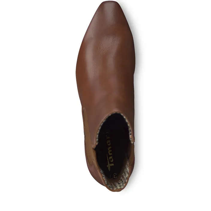 Tamaris Bottines Cuir Brun