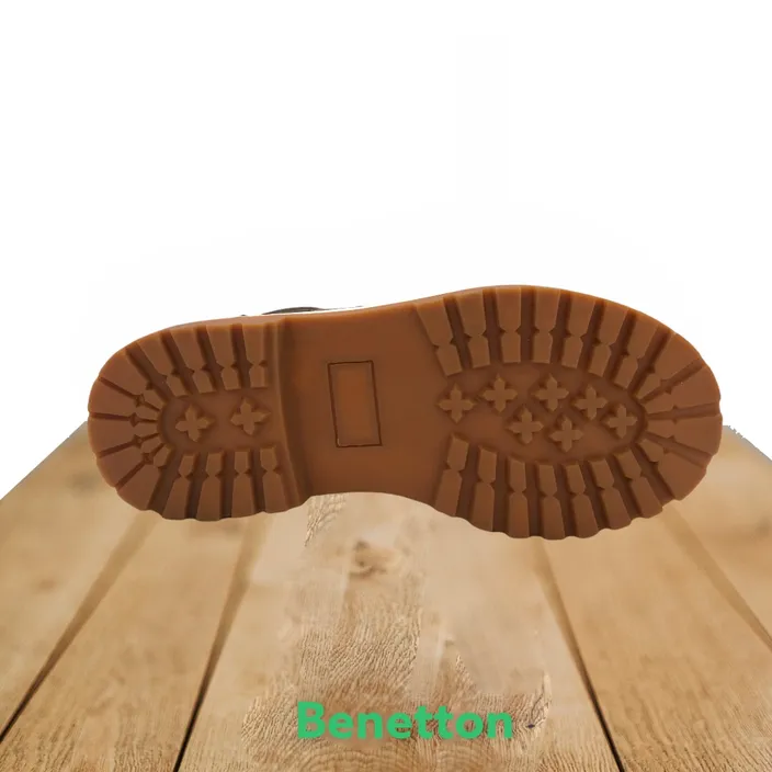 Enkellaarsjes Jongens Benetton Bruin