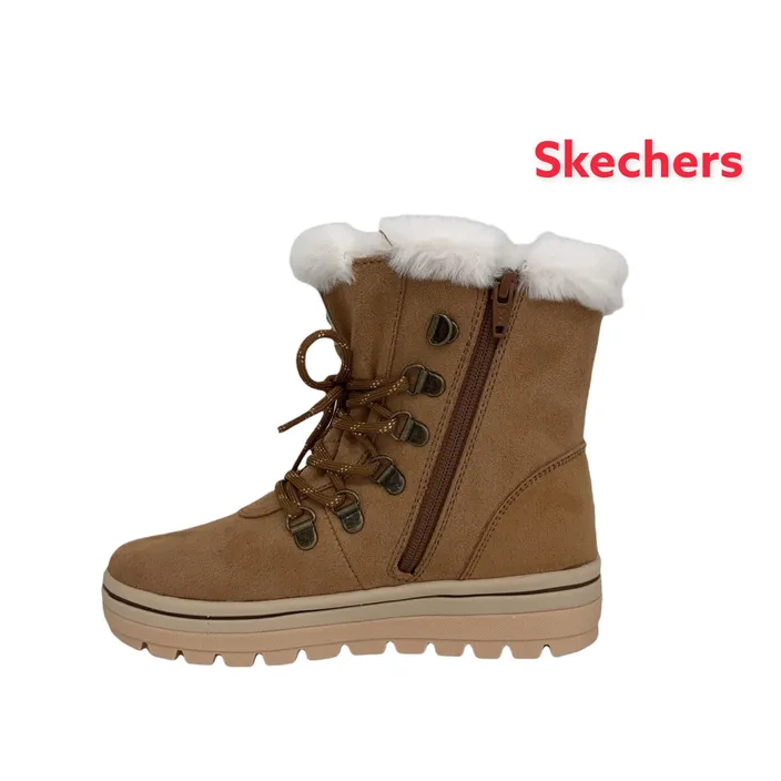 Compensatie Laarzen Skechers Camel