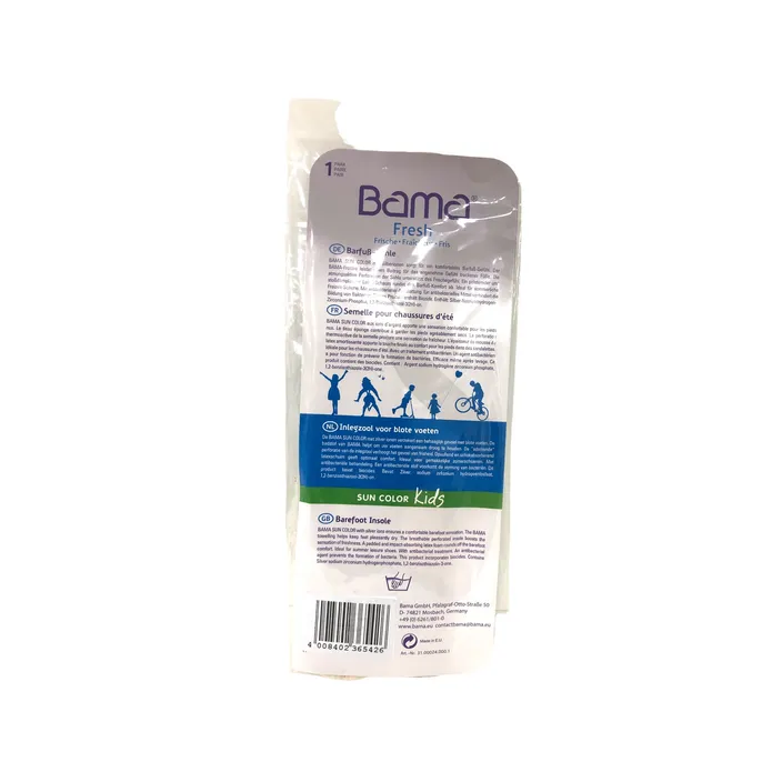 Hygienic Insoles BAMA Beige