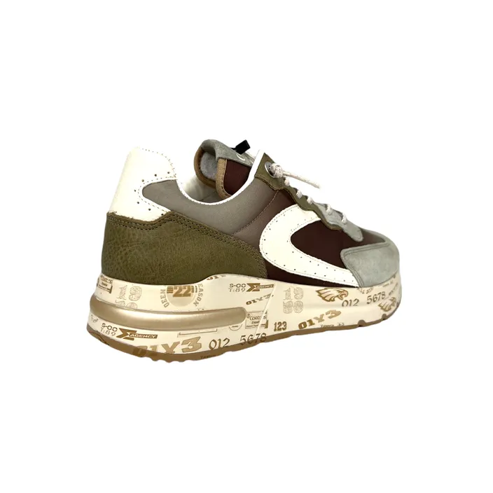 Cetti Sneakers Cuir Vert