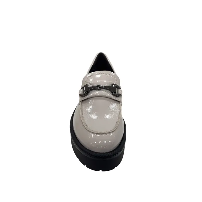 Tamaris Mocassins Gris à Talon