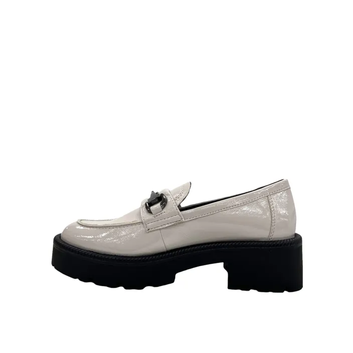 Tamaris Mocassins Gris à Talon