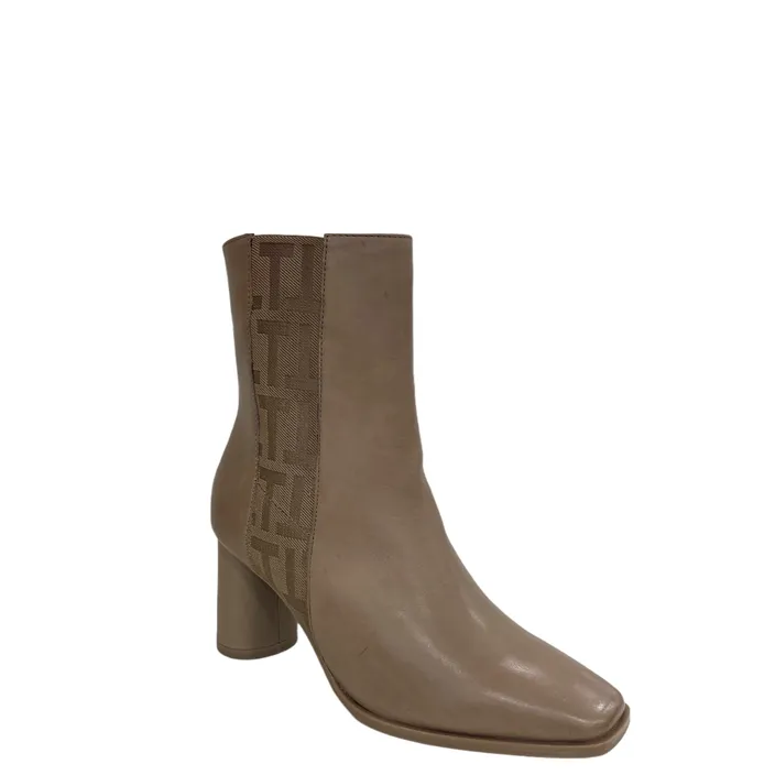Tamaris Stiefeletten Leder Taupe