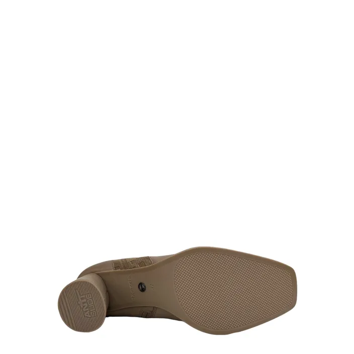 Tamaris Stiefeletten Leder Taupe