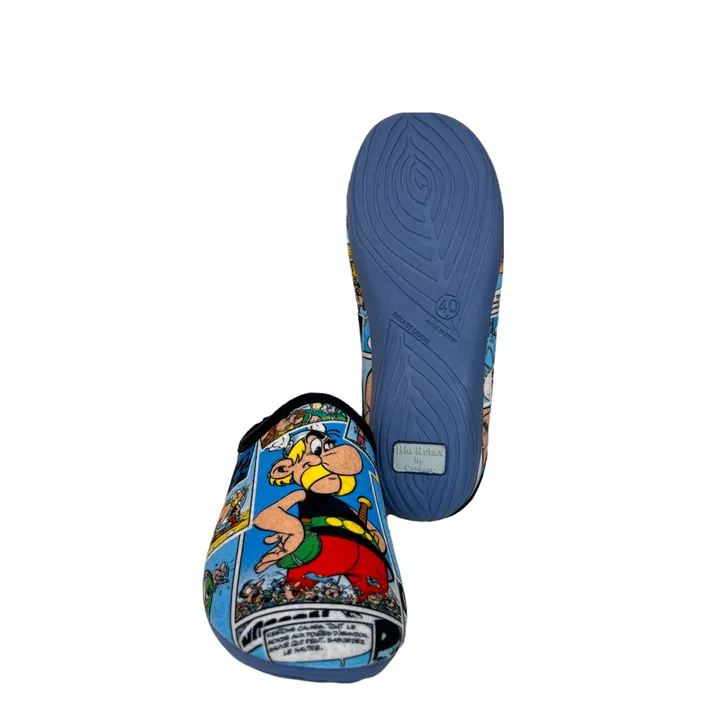 M. Espadrille Mule Slippers Blue