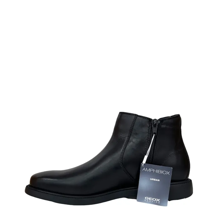 Ankle Boots Geox Leather Black