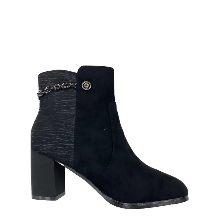 Enkellaarsjes Super shoes Zwart