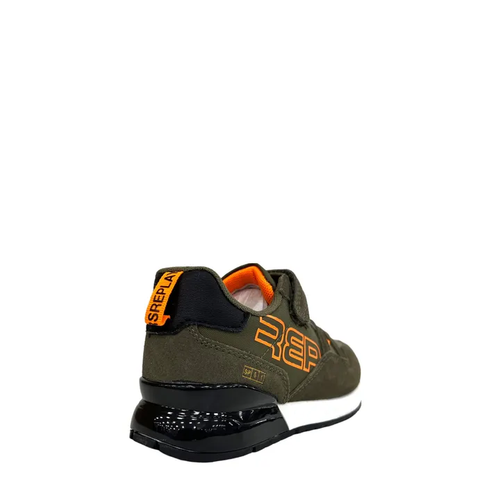 Sneakers Jongens Replay Suède Groen