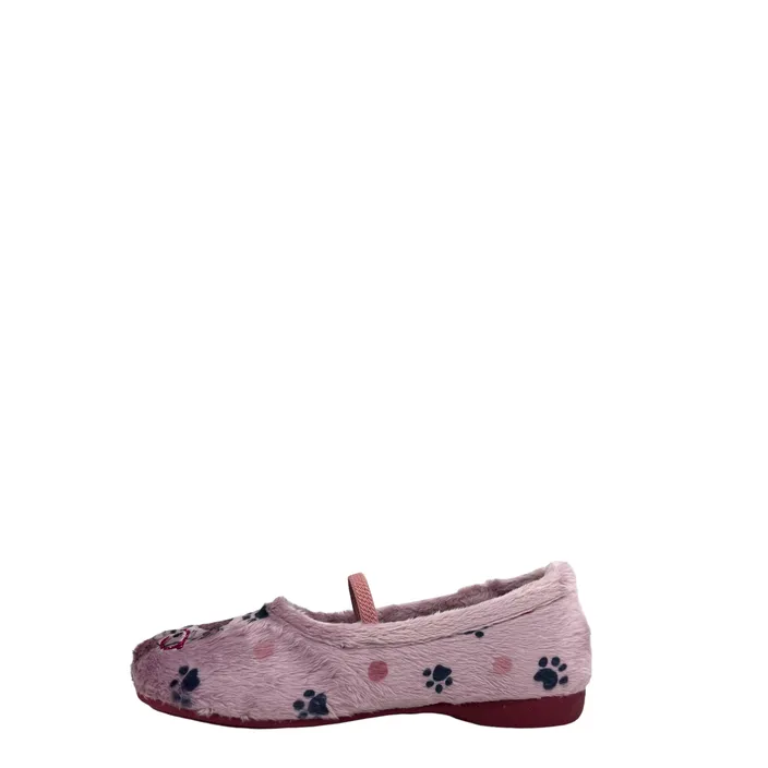 M. Espadrille Pantoffels Gesloten Textiel Mauve