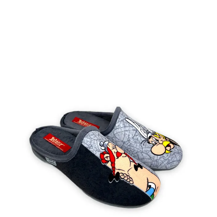 M. Espadrille Mules Textile Grey