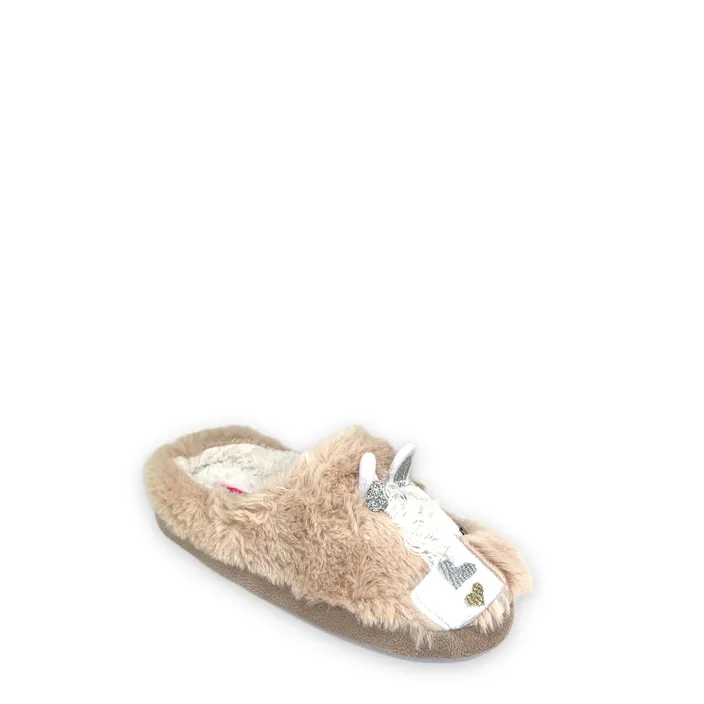 Open Pantoffels BLZ Meisje Beige