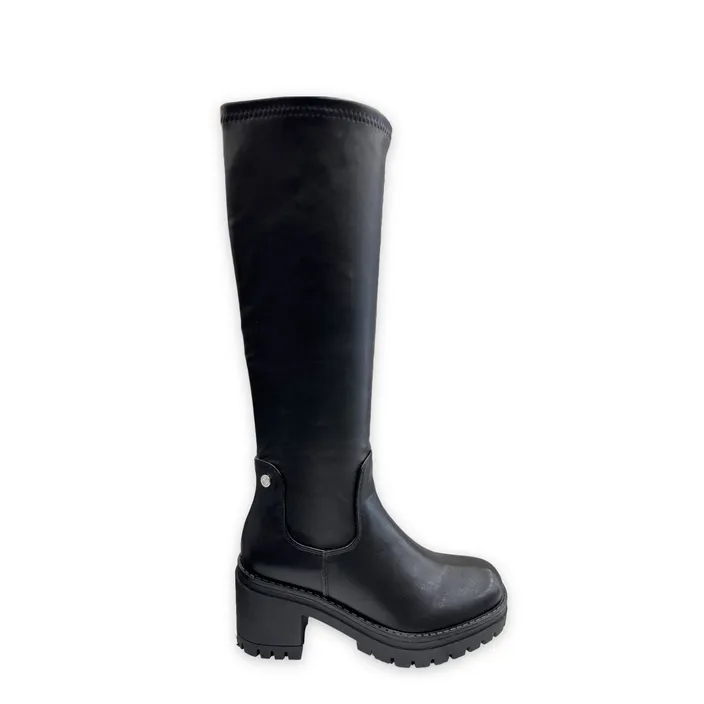 XTI Bottes Noir à Talon