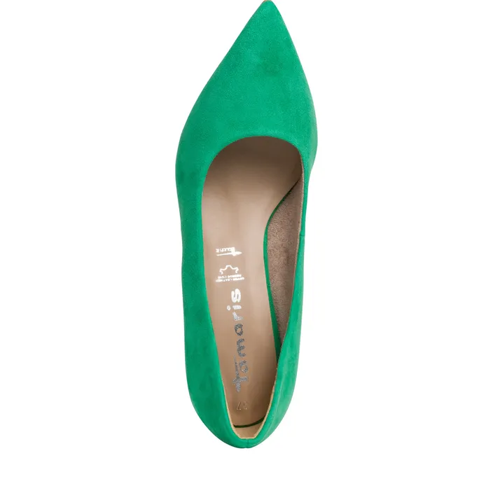 Tamaris Pumps Leder Groen