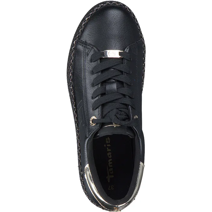 Tamaris Sneakers Noir Or