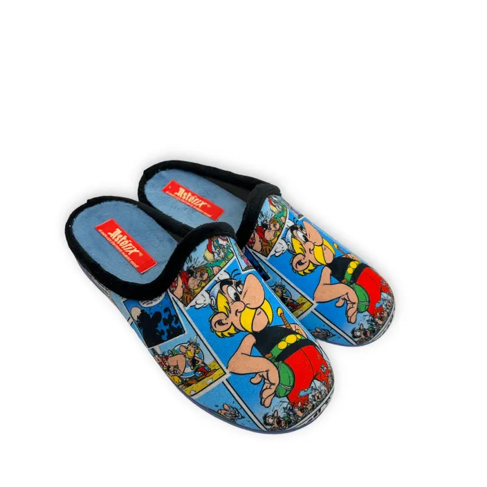 Open Slippers Boys M. Espadrille Blue Textile