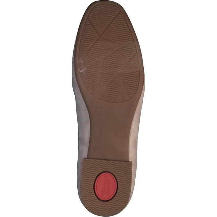 Tamaris Mocassins Cuir Beige