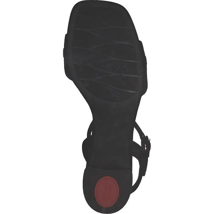 Tamaris Sandals Leather Black