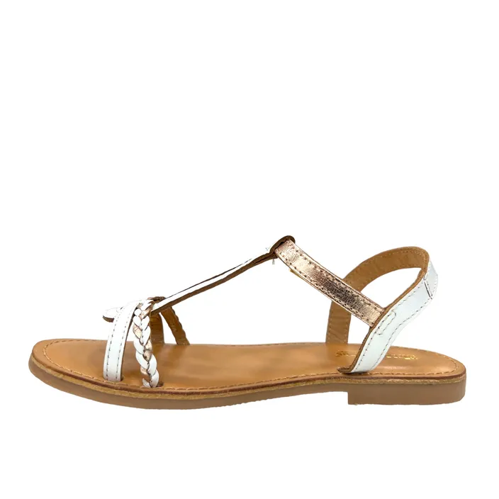 Les Tropéziennes Sandalen Meisjes Leder Wit