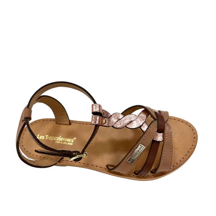 Les Tropéziennes Sandalen Leder Rosa