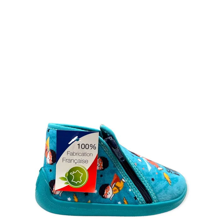 Gesloten Pantoffels BLZ Blauw Textiel