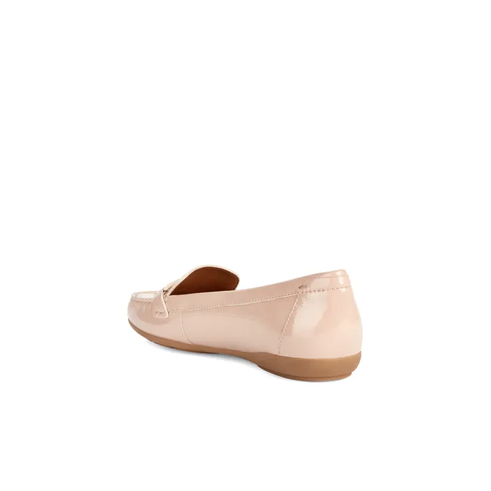 Mocassins GEOX Cuir Beige