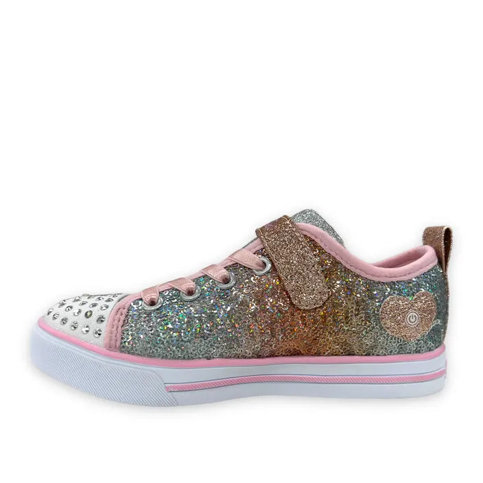 Sneakers Skechers Meisjes LED Roze Multi
