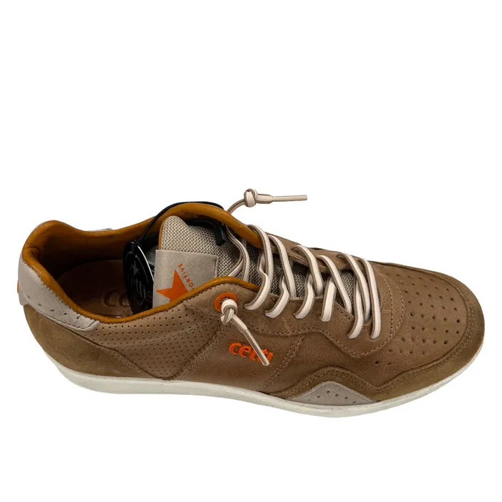 Cetti Sneakers Cuir Brun