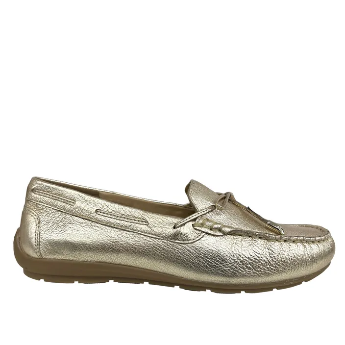 Ara Moccasins Leather Gold