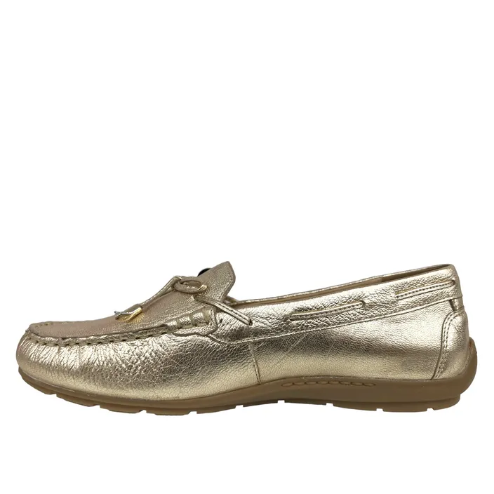 Ara Moccasins Leather Gold