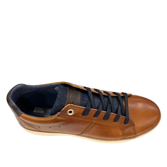 Bull Boxer Sneakers Cuir Brun