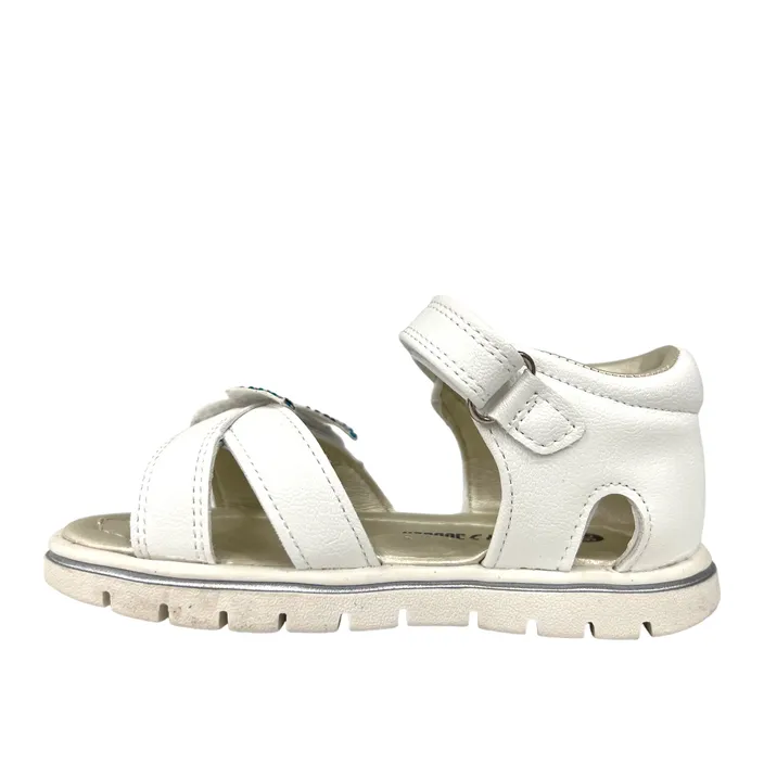 Girls Sandals Safety Jogger White