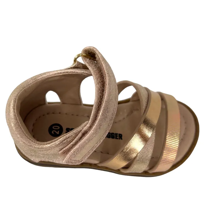 Girls Sandals Safety Jogger Pink
