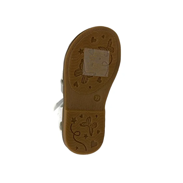 Safety Jogger Girls Sandals Silver