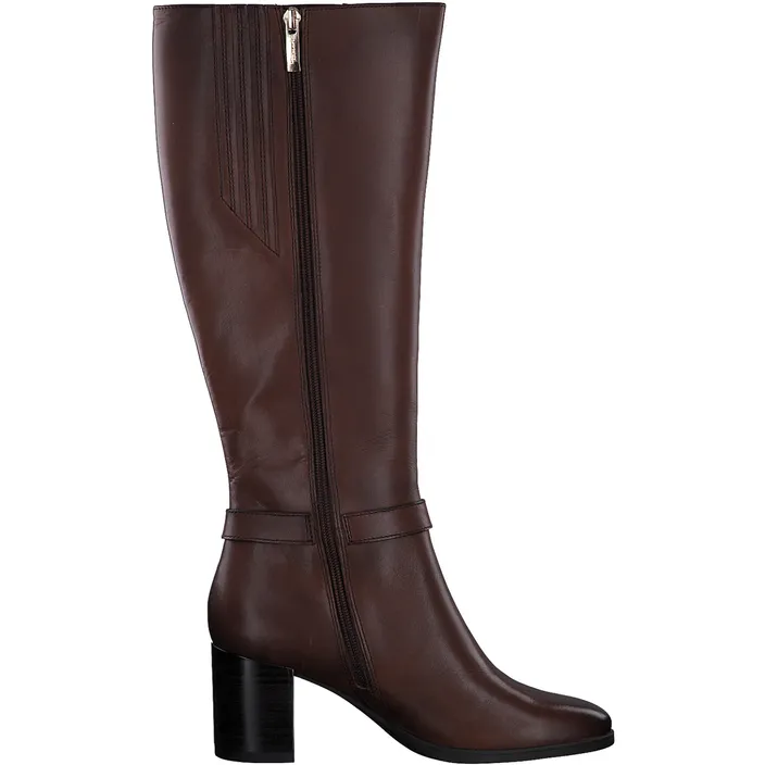 Tamaris Bottes Cuir Cognac