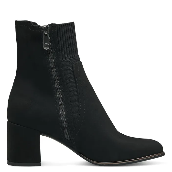 Bottines Marco Tozzi Noir Textile